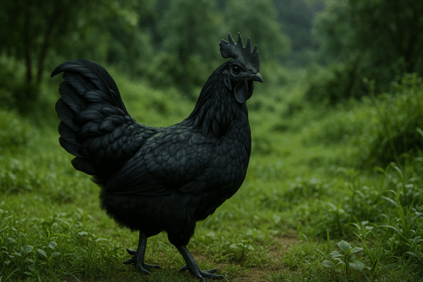 Ayam Cemani : la poule noire mythique et ses secrets