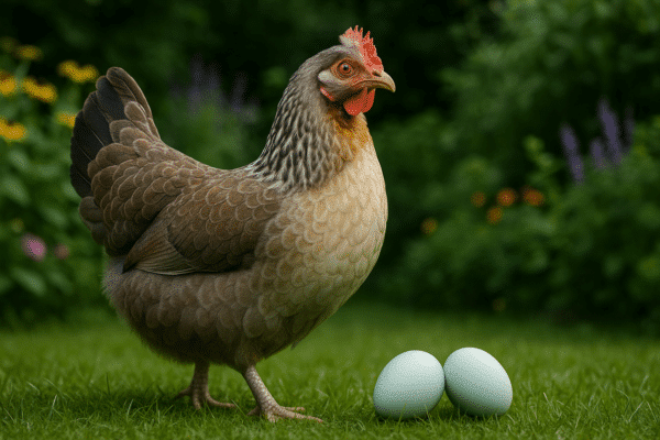 Poule Cream Legbar : race, couleur des œufs et guide d’élevage